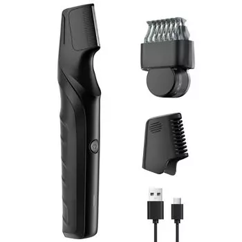 в электробритве VIO для тела на 9 уровнях USB бровей электрическая нежелательные волосы низкая японская инструкция по эксплуатации включена [Новинка 2024] бритва, мужская бритва, чёрный