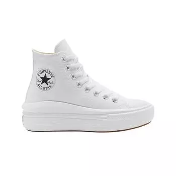 (в) Converse Chuck Taylor All Star Move High Белые 240