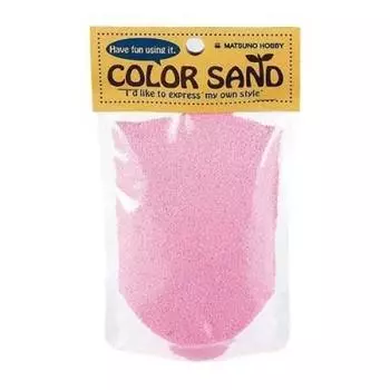в цветном песке для декорирования Matsuno Kogyo 150 г [Сделано в Японии] (Пастельно-розовый) пастельные розовый