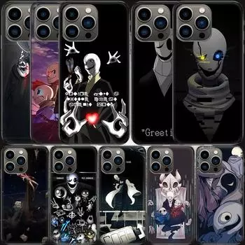 W. D. Чехол для телефона Gaster для Apple Iphone 15, 13, 12, 11, 14 Pro Max, мини-чехол SE 2020 X XS XR 8, 7, 6, 6S Plus, 5, 5S, чехол для Ap iPhone 14