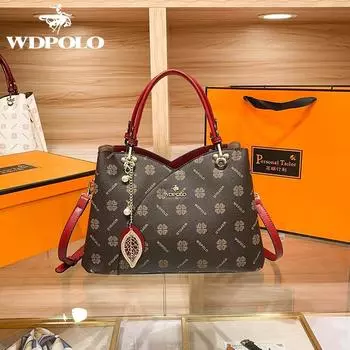 W. D. Женская сумка POLO для пожилых людей с пресбиопией, новинка 2023 года, женская универсальная ручная сумка через плечо на одно плечо для женщин среднего возраста M