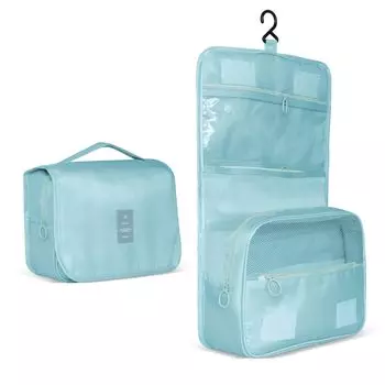 в Дорожные косметические туалетные принадлежности Большой крючок для туалетных принадлежностей Косметический аксессуар Ежедневный деловой макияж Кисть Косметический чехол для хранения мелких предметов [Последние 2024]