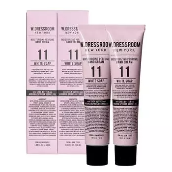 W Dress Room Perfume Hand Cream 11 White Soap, 50 мл, 2 шт.