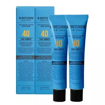 W Dress Room Perfume Hand Cream 40 Chic Amber, 50 мл, 2 шт.