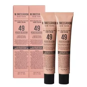 W Dress Room Perfume Hand Cream 49 Peach Blossom, 2 шт., 50 мл