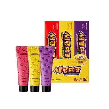 W.DRESS ROOM Saecom Dalcom Perfume Крем для рук Набор из 3 предметов [W.DRESS ROOM x CROWN]