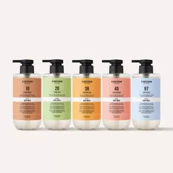 W.DRESSROOM Парфюмированный гель для душа 500мл 5 видов, выберите 1, корейский уход за телом Flower Shop Body Wash 500ml