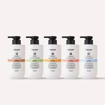 W.DRESSROOM Perfume Body Lotion 500ml 5 types, choose 1 Flower Shop Body Lotion 500ml