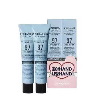 W.Dressroom Perfume Hand Cream 50 мл * 2 шт. - 36 вариантов [Любимый аромат BTS!] #11White Soap 50ml*2ea