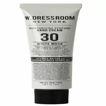 W.DRESSROOM Увлажняющий парфюмерный крем для рук №30 БЕЛЫЙ МУСКУС