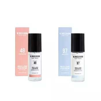 W.DRESSROOM W.Dressroom Dress & Living Clear Mist Gift Set (70 мл * 2 шт.) [BTS / Textile Mist / You Scent Mine Package]