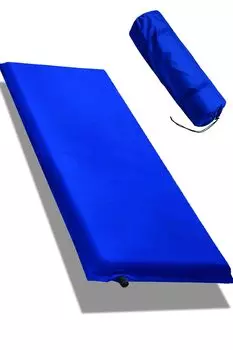 в Германии x Европа x Надувной ALPIDEX Доступно в 8 странах мира Очень толстый надувной коврик длиной 200 см Camp Wide Inflator [Сделано