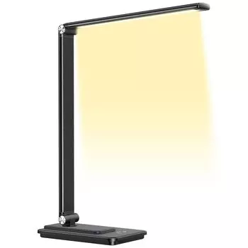 в Энергосберегающий Простой на столе Яркий светодиодный Бесступенчатый 5 уровней высокой подставки Стол USB Стол Настольный светодиодный стол Легкий в настольный светодиодный настольный светильник для чтения