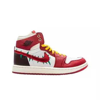 W Jordan 1 x Teyana Taylor Zoom CMFT 2 Gym Red FJ0604-601 Женские кроссовки