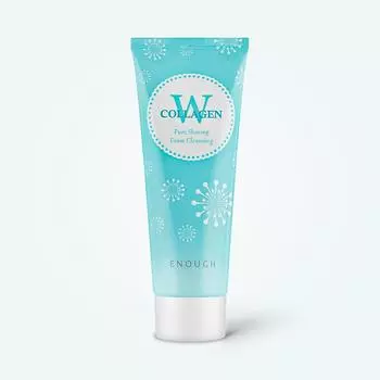 W коллагеновая пенка для умывания сияющая 100 мл