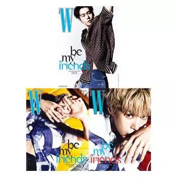 W Korea Обложка журнала за май 2022 г. NCT DOYOUNG Ли Мин Хо, Джей Пак, Ли Дохён Random Cover