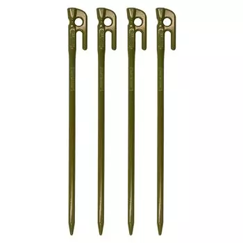 в кованый колышек Elize колышек 38 см набор из 4 шт. оливковая порошковая краска для запекания СДЕЛАНО В ЯПОНИИ [Сделано Tsubame-Sanjo] MK-380OG
