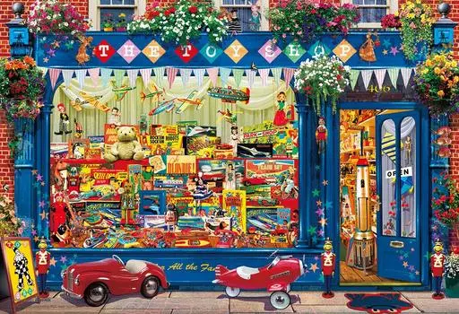 в магазине игрушек Beverly Jigsaw Puzzle 1000 Piece Micro Piece x [Сделано в Японии] (26 38см) М81-580