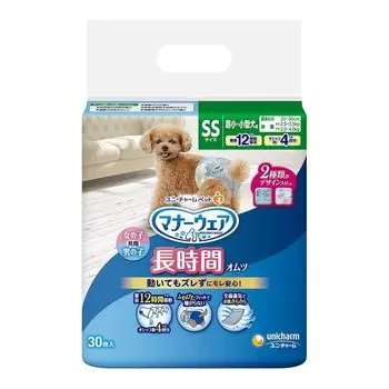 в Manners носить удобно для очень маленьких и маленьких SS 30 штук x 8 штук [Проданный ящик] долгосрочные подгузники, унисекс, для собак, размер,