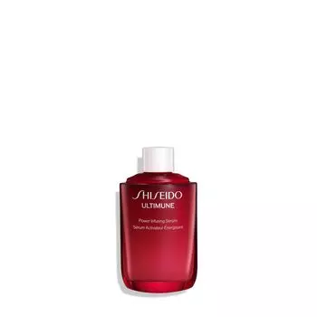 в марте SHISEIDO Ultimune Powerizing Serum 50 мл Сыворотка для снятия макияжа с зеленым цветочным ароматом Сыворотка против старения уход упругость сушка Shiseido [Выпущено в 2025 г.]