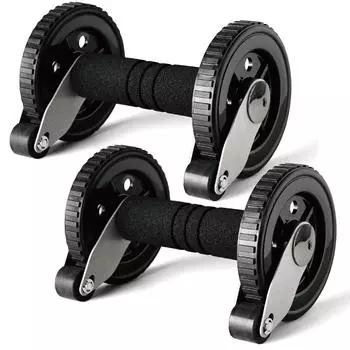 W Monsterman набор из 2 роликов для грудных мышц с оригинальным роликом La-VIE, руками, стопором, 3B-4006 [Продукция производителя] чёрный