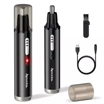 в носу волосы электрические нос волосы USB ушные волосы удобны для низких волос носа щетка для чистки для мужчин и подарок японские инструкции [Новинка 2024] триммер,