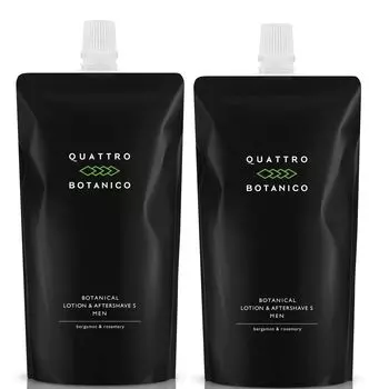 в октябре Тоник Quattro Botanico для мужчин Ботанический лосьон После бритья S Увлажняющая эмульсия Сыворотка Бритье Грубая кожа Уход за кожей Косметика Сделано в чёрный