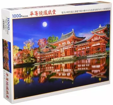 в пазле Beverly 1000 элементов Byodoin Phoenix Hall x [Сделано в Японии] (49 72см) 51-249
