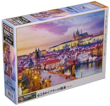 в пазле Beverly 1000 Micro Jigsaw Puzzle Prague Cityscape x [Сделано в Японии] Сердце замирает (26 38см) М81-632