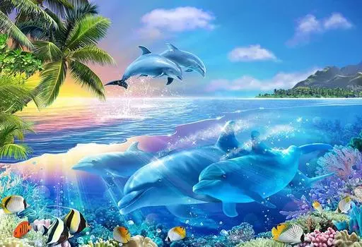 в пазле Beverly 1000 Micro Piece Precious x [Сделано в Японии] (26 38см) М81-643