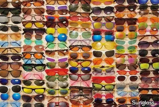 в пазле Beverly 1000 Piece Jigsomania Sunglass x [Сделано в Японии] (49 72см) 1000-003