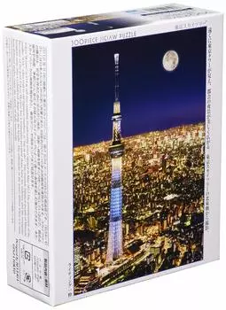 в пазле Beverly 300 элементов Tokyo Sky Tree Night View x [Сделано в Японии] (26 38см) 93-146