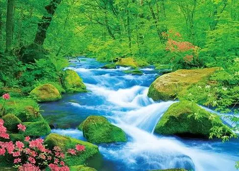 в пазле Beverly 600 элементов Oirase Gorge x [Сделано в Японии] (38 53см) 66-212