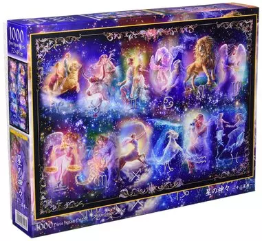 в пазле из 1000 деталей Hoshino Gods x [Сделано в Японии] ~Двенадцать созвездий~ (49 72см) 81-127