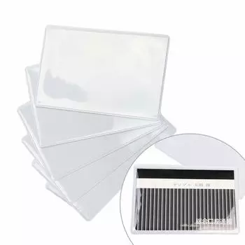 в сберкнижке сберкнижка сберкнижка сберкнижка сберкнижка ПВХ легко увидеть [Сделано в Японии] сумка, односторонняя, держатель, чехол, обложка, винил, материал, прозрачный, [5 штук]