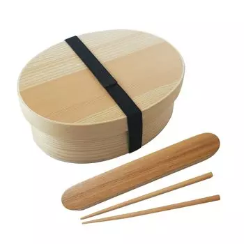 в сертифицированном SGS Сохранить Magewappa Bento Box Magewappa Wappa 700 мл Белый набор держателей палочек для еды No Furoshiki [Производство на фабрике]