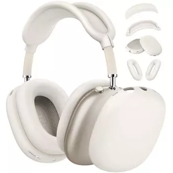 в Силиконовый чехол Чехол для AirPods Max Чехол Чехол с защитой от пота Чехол для амбушюров Аксессуары Мягкий силиконовый протектор для наушников AirPods Max