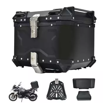 в стране разных товаров Задний бокс для большого легкого в установке и монтаже основания 2 полноразмерный бокс для велосипеда черный [Alice Goods] Мотоциклы, 45 л, 55 л, 65 л,