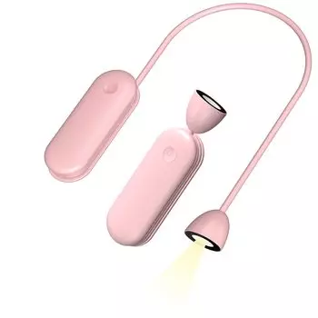 в THIRFACHIGO Neck Neck Reading Handheld Foldable Night Shift Car USB C 1800mAh Large Mobile Perfect for Emergency Disclosures [New 2024] Light, розовый