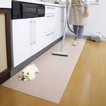 в Защитные палочки для воды для домашних животных, дезодорирующий коврик [Сделано в Японии], 60x240 см, толщина прибл.. 3 мм, Отталкивающий, Противоскользящий, Коврик, Пол, бежевый