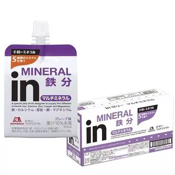 в желе мультиминеральный виноградный вкус (180 г х 6 шт.) пищевая добавка желе Содержит минералы, которых часто не хватает 10 секунд заряда 5 видов