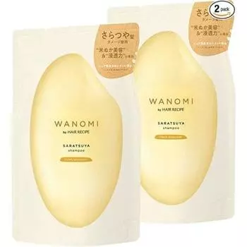 Wa no Mi Saratsuya Shampoo Refill x2 Set Hair Recipe (Wanomi)
