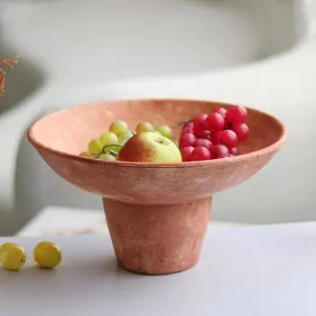 Ваби-саби Стиль Ретро Фрукты Орехи Поднос Хранения Украшения Модель Комната Гостиная Журнальный Столик Хранения Лоток Старинные Украшения