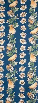 Wabunka Aloha Tenugui Hand Made in Japan Towel, (Tropical Fruits)