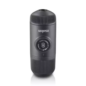 WACACO Nanopresso Portable Espresso, усовершенствованная версия ручного устройства с максимальным давлением, совместимая с мини-кофеваркой Ground Extra Travel [оригинальный продукт]