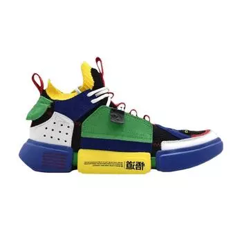 Li-Ning Wade Essence 2 ACE New York Fashion Week — сине-зеленые мужские кроссовки, разноцветные, черные AGWN041-1