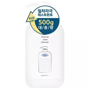 Waderskin Pure Me Мягкощелочная очищающая пенка, 500 г, 1 шт.
