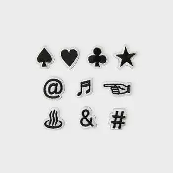 Waffen Stickon в форме Коула Черный (Вариант: Лопата ~ Хэш)