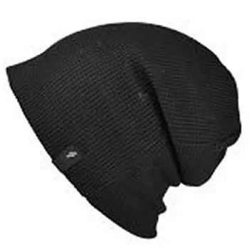 Waffle Watch Graph 3 Knit Hat Summer Knit Hat Large Large Size Free to 62cm Black [Liondo] Men s Women s Spring/Summer (57cm Recommended) чёрный