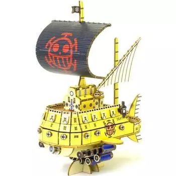 Wagumi One Piece Trafal Garo подводная лодка 3D-пазл Корея 3D-пазл
